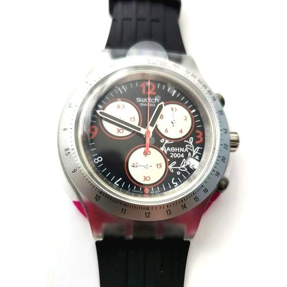 Swatch watch STIVOS SVCK4005 2002 Olympic Specials New in...
